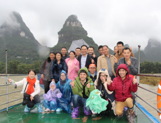 广西桂林山水游